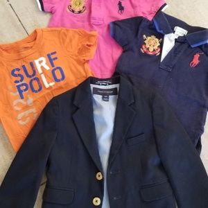 Polo Ralph lauren lot(12-24)month. t-shirt/blazer